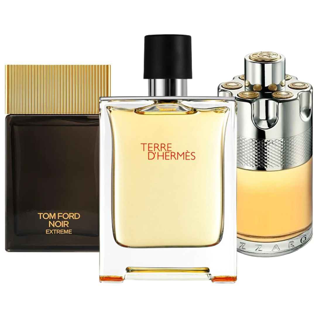 BLACK FRIDAY 3 perfumes: Terre d’Hermès, Azzaro Wanted, Tom Ford Noir Extreme (Eau de Parfum)