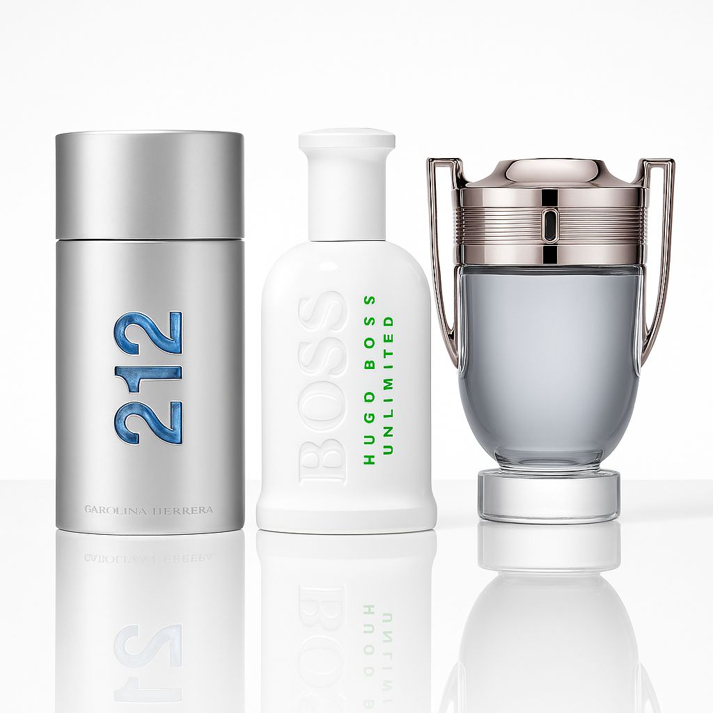 🏆 Trío – 212 Men, Boss Unlimited & Invictus 🏆